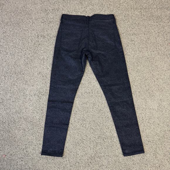 Banana Republic Mid Rise Skinny Snake Print Jeans US Women's 27 - Picture 5 of 7